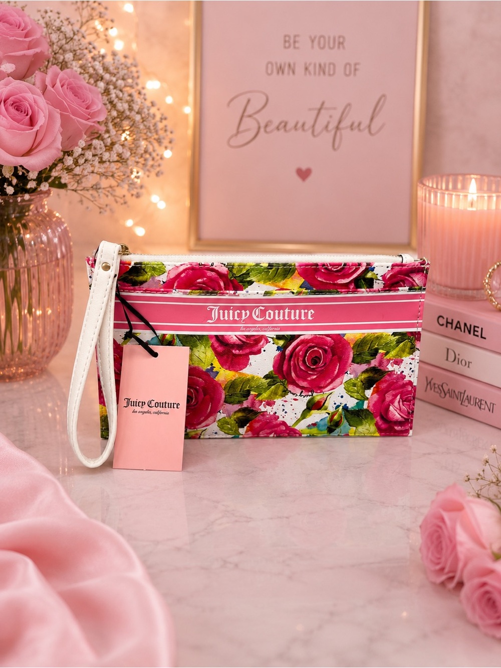Juicy couture wristlet bag